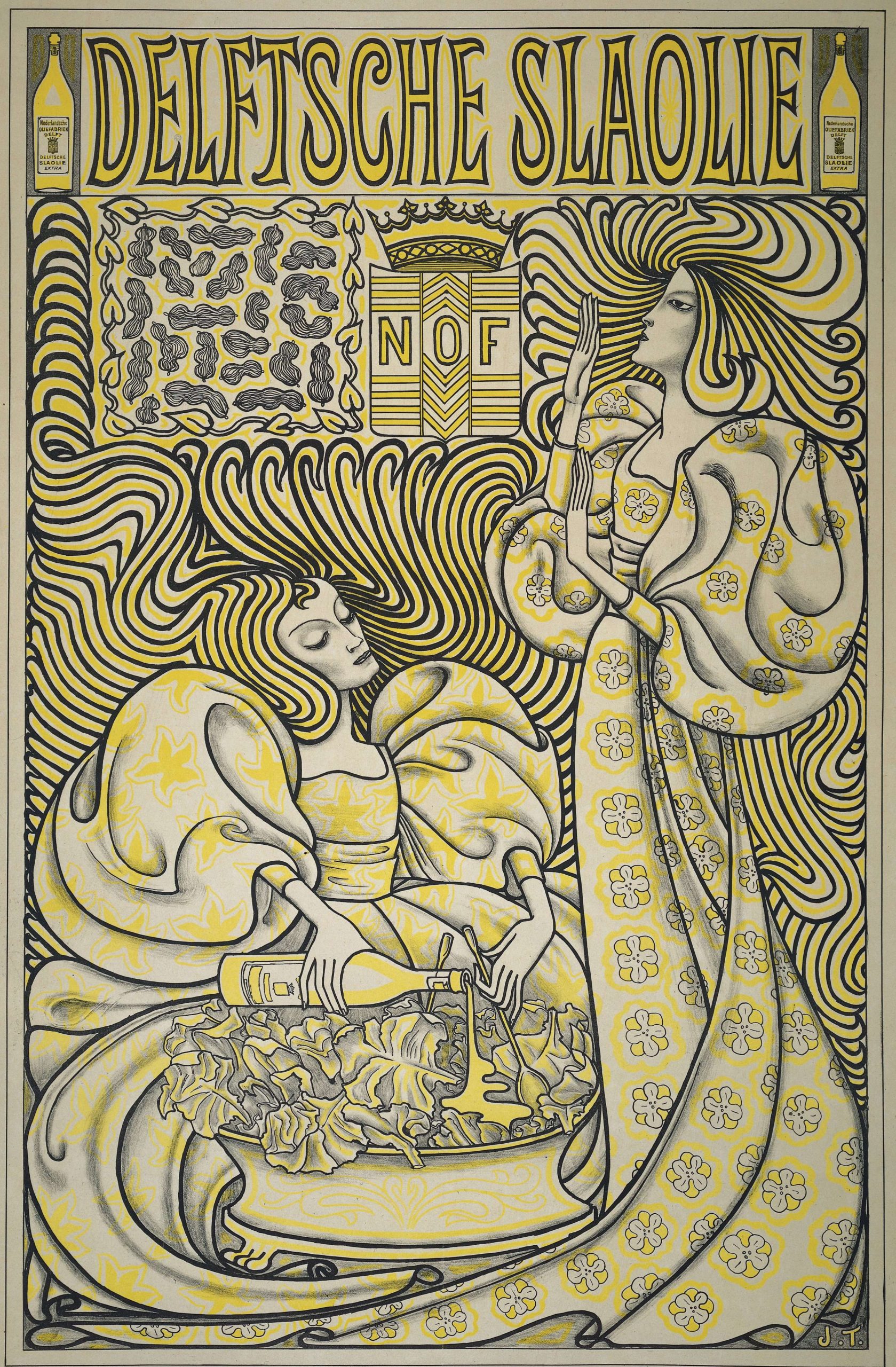 Jan Toorop, Singer Laren en Delftsche Slaolie