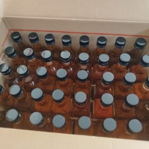 doos met 40 flesjes Delftsche Slaolie (500ml)