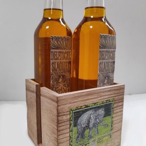 Zes stuks geschenkverpakking Delftsche Slaolie